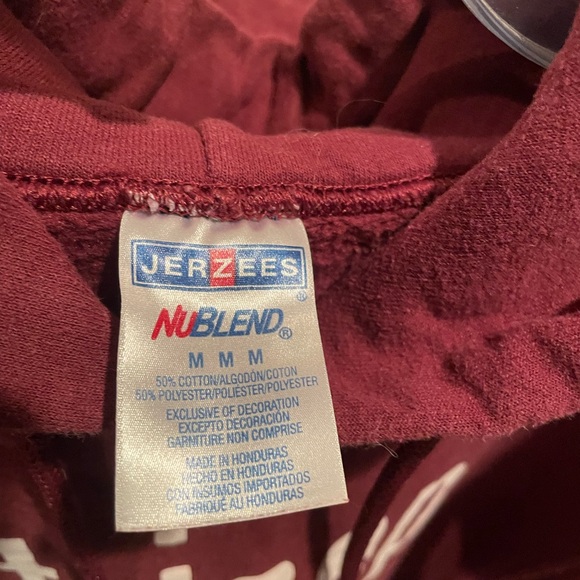 Jerzees Maroon 'got jeep?' Crewneck Sweatshirt - Picture 5 of 5
